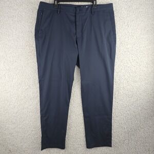 Tommy Bahama Boracay Pants Mens 40x32 (31 )Navy Stretch Chino Beach Tencel